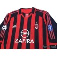 Photo3: AC Milan 2005-2006 Home Match Issue Long Sleeve Shirt #7 Shevchenko
