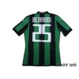 Photo2: Sassuolo 2015-2016 Home Authentic Shirt #25 Berardi w/tags (2)