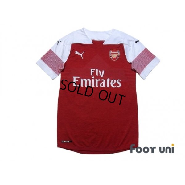 Photo1: Arsenal 2018-2019 Home Authentic Shirt w/tags