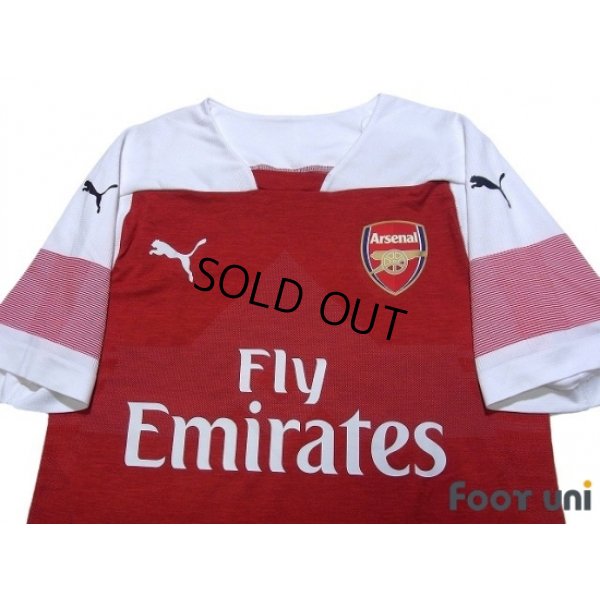 Photo3: Arsenal 2018-2019 Home Authentic Shirt w/tags