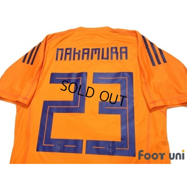 Photo4: Japan 2018 GK Shirt #23 Nakamura w/tags