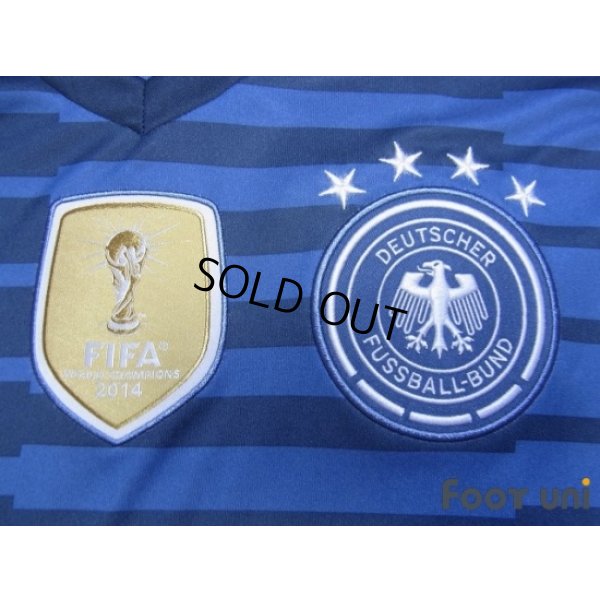 Photo5: Germany 2018 GK Long Sleeve Shirt FIFA World Champions 2014 Patch/Badge w/tags