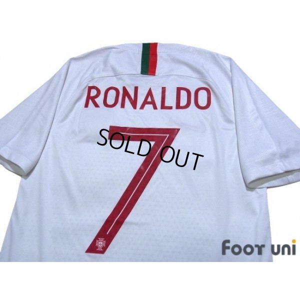 Photo4: Portugal 2018 Away Shirt #7 Ronaldo w/tags