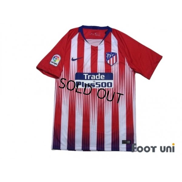 Photo1: Atletico Madrid 2018-2019 Home Shirt La Liga Patch/Badge w/tags