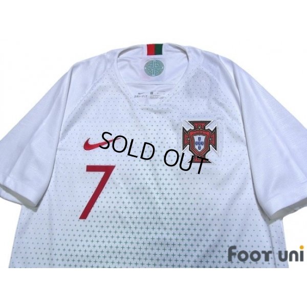 Photo3: Portugal 2018 Away Shirt #7 Ronaldo w/tags