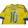 Photo4: Sweden 2014 Home Shirt #10 Ibrahimovic (4)