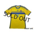 Sweden 2014 Home Shirt #10 Ibrahimovic