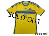 Sweden 2014 Home Shirt #10 Ibrahimovic