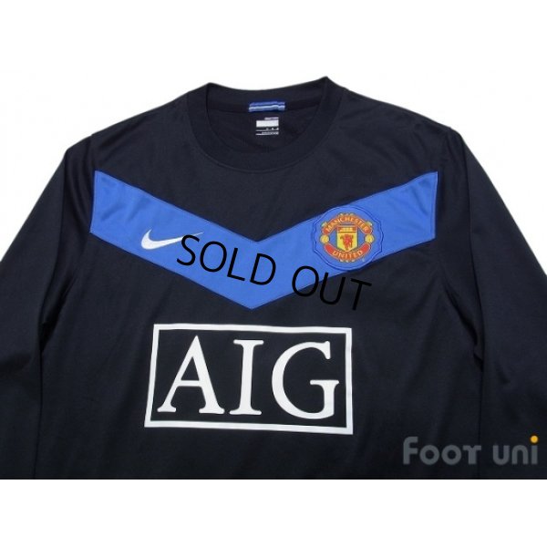 Photo3: Manchester United 2009-2010 Away Long Sleeve Shirt #18 Scholes