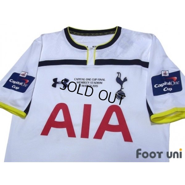 Photo3: Tottenham Hotspur 2014-2015 Home Shirt Capital One Cup Patch/Badge w/tags