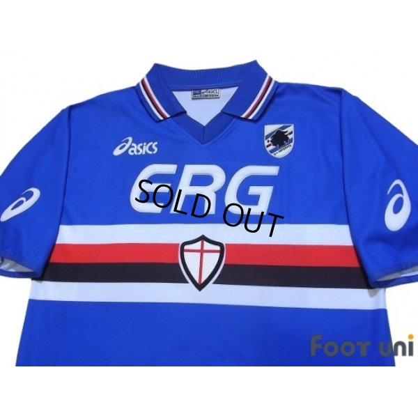 Photo3: Sampdoria 2003-2004 Home Shirt #13 Yanagisawa