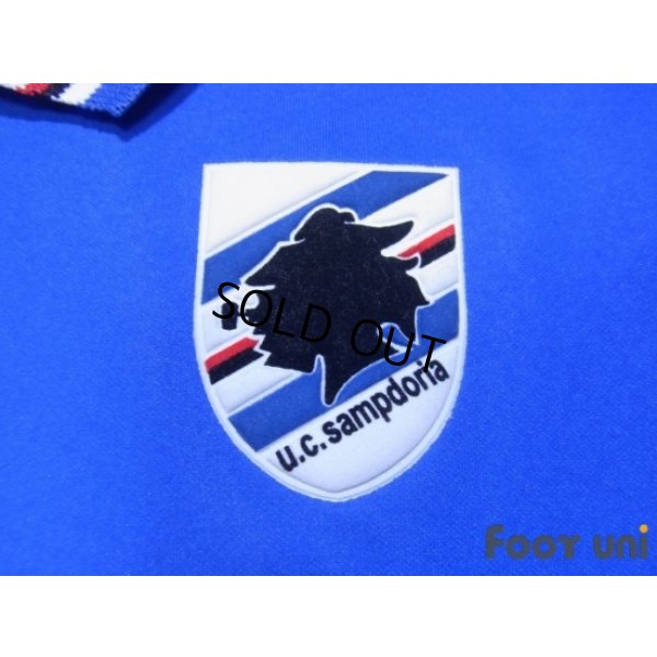 Photo6: Sampdoria 2003-2004 Home Shirt #13 Yanagisawa