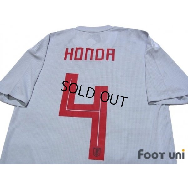 Photo4: Japan 2018 Away Authentic Shirt #4 Honda w/tags