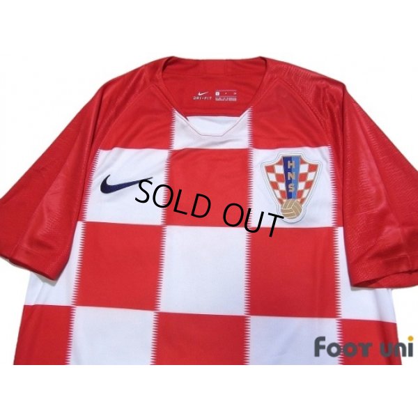 Photo3: Croatia 2018 Home Shirt w/tags