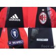 Photo7: AC Milan 2010-2011 Home Match Issue Long Sleeve Shirt #70 Robinho