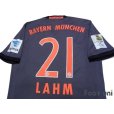 Photo4: Bayern Munchen2016-2017 Away Shirt #21 Lahm Bundesliga Patch/Badge w/tags (4)