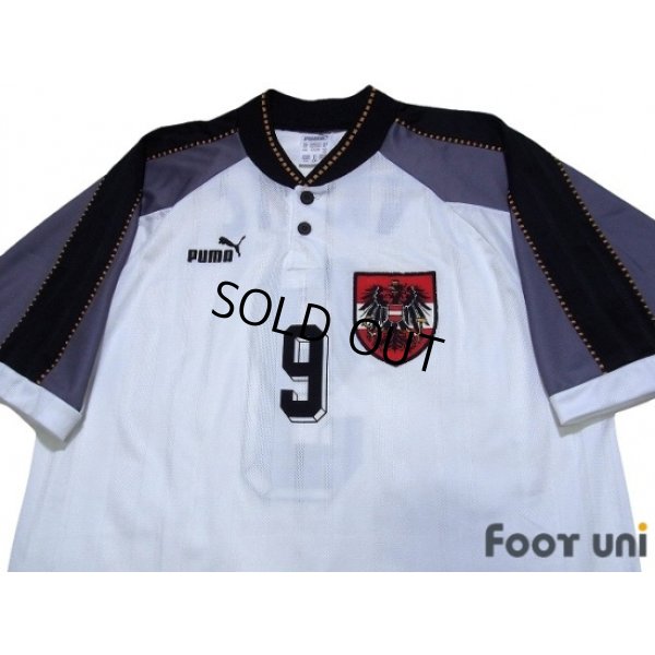 Photo3: Austria 1996-1997 Home Shirt #9 Vastic