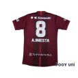 Photo2: Vissel Kobe 2018 Home Shirt #8 A.Iniesta w/tags (2)