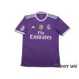 Photo1: Real Madrid 2016-2017 Away Shirt #7 Ronaldo w/tags (1)