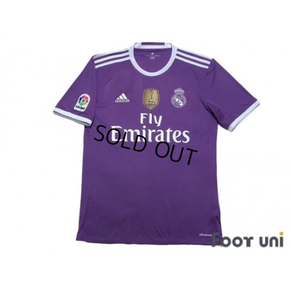 Photo1: Real Madrid 2016-2017 Away Shirt #7 Ronaldo w/tags