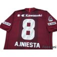 Photo4: Vissel Kobe 2018 Home Shirt #8 A.Iniesta w/tags (4)