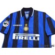 Photo3: Inter Milan 1997-1998 Home Shirt #10 Ronaldo Lega Calcio Patch/Badge (3)