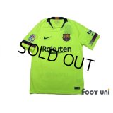 FC Barcelona 2018-2019 Away Shirt La Liga Patch/Badge w/tags