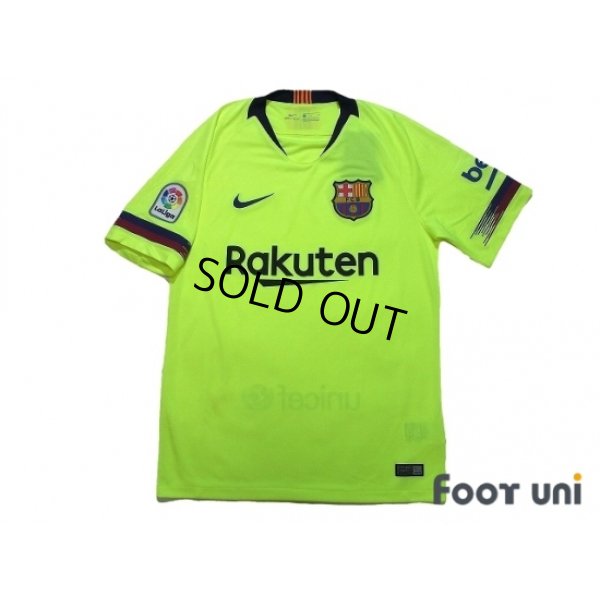 Photo1: FC Barcelona 2018-2019 Away Shirt La Liga Patch/Badge w/tags