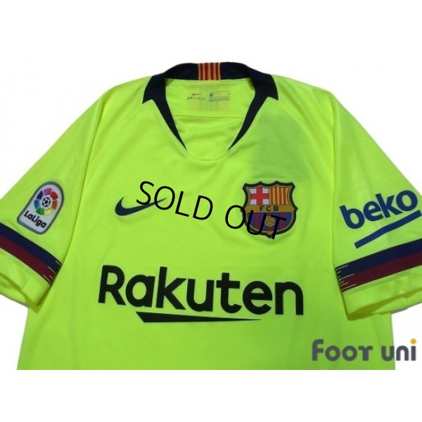 Photo3: FC Barcelona 2018-2019 Away Shirt La Liga Patch/Badge w/tags
