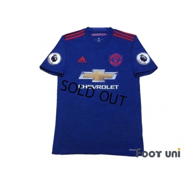 Photo1: Manchester United 2016-2017 Away Shirt #9 Ibrahimovic Premier League Patch/Badge w/tags