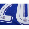 Photo7: Leicester City 2016-2017 Home Shirt #20 Okazaki Champions League Patch/Badge Respect Patch/Badge