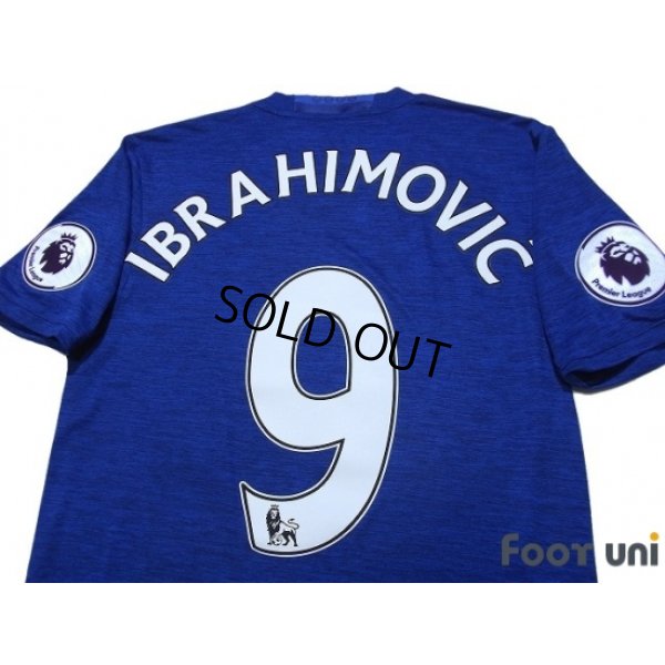 Photo4: Manchester United 2016-2017 Away Shirt #9 Ibrahimovic Premier League Patch/Badge w/tags