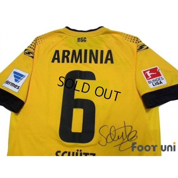 Photo4: Arminia Bielefeld 2013-2014 Away Shirt #6 Schutz Bundesliga Patch/Badge