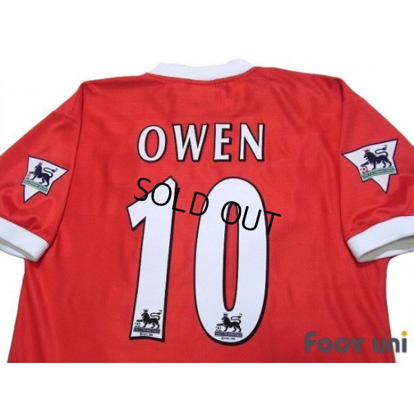 Photo4: Liverpool 1998-2000 Home Shirt #10 Owen The F.A. Premier League Patch/Badge