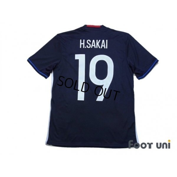 Photo2: Japan 2016-2017 Home Shirt #19 H.Sakai w/tags