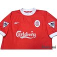 Photo3: Liverpool 1998-2000 Home Shirt #10 Owen The F.A. Premier League Patch/Badge