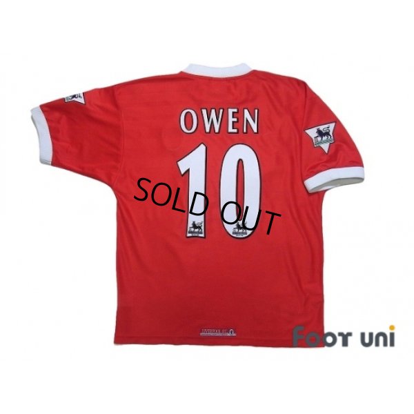 Photo2: Liverpool 1998-2000 Home Shirt #10 Owen The F.A. Premier League Patch/Badge