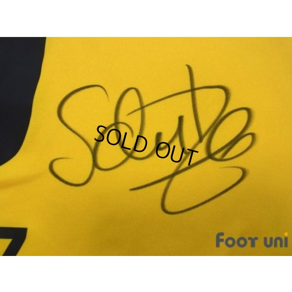 Photo8: Arminia Bielefeld 2013-2014 Away Shirt #6 Schutz Bundesliga Patch/Badge