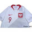 Photo3: Poland 2018 Home Shirt #9 Lewandowski w/tags