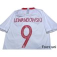 Photo4: Poland 2018 Home Shirt #9 Lewandowski w/tags