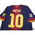 Photo4: FC Barcelona 2012-2013 Home Shirt and Shorts Set #10 Messi LFP Patch/Badge TV3 Patch/Badge