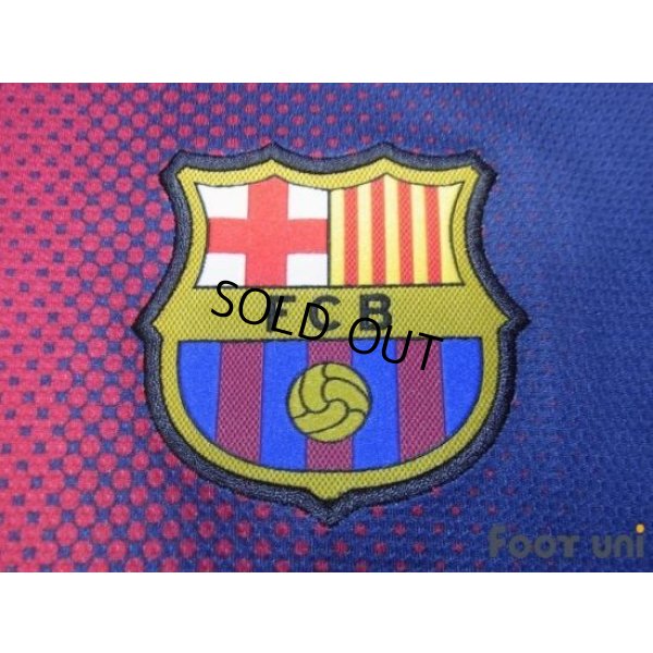 Photo6: FC Barcelona 2012-2013 Home Shirt and Shorts Set #10 Messi LFP Patch/Badge TV3 Patch/Badge