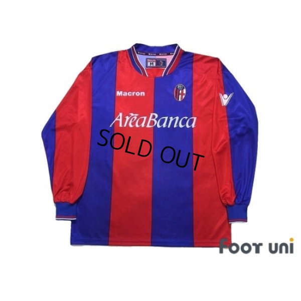 Photo1: Bologna 2002-2003 Home Long Sleeve Shirt #10 Signori