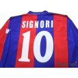 Photo4: Bologna 2002-2003 Home Long Sleeve Shirt #10 Signori (4)
