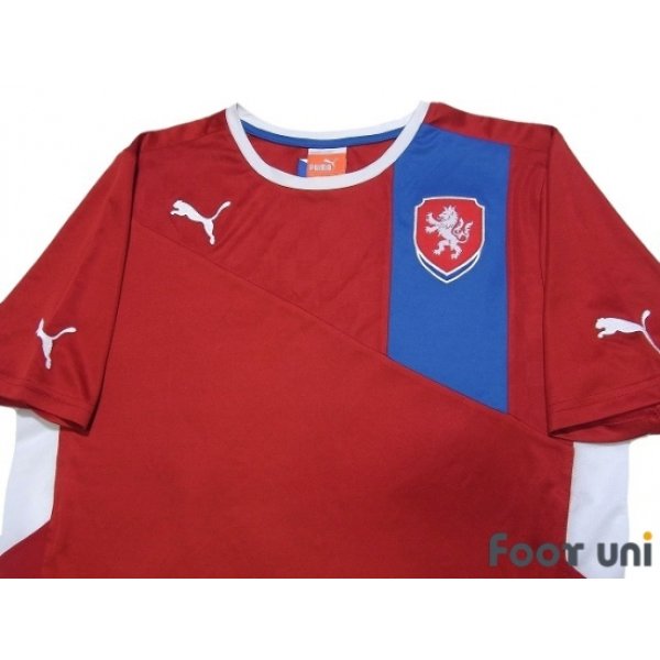 Photo3: Czech Republic Euro 2012 Home Shirt