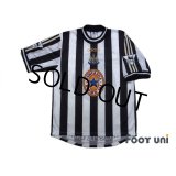 Newcastle 1997-1999 Home Shirt #9 Shearer The F.A. Premier League Patch/Badge