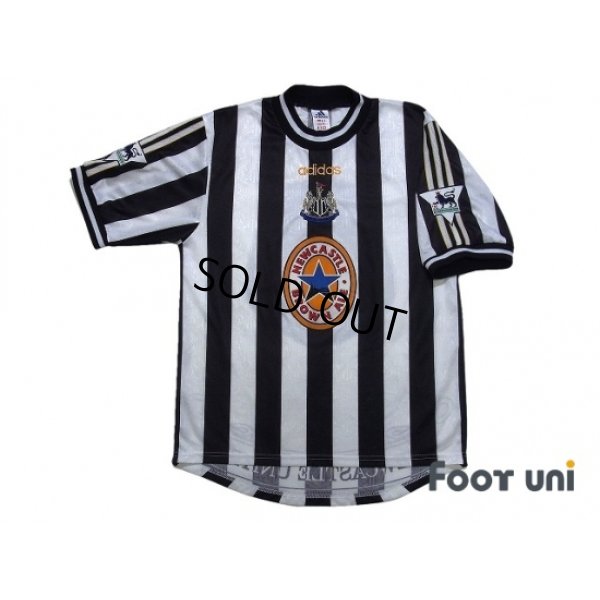 Photo1: Newcastle 1997-1999 Home Shirt #9 Shearer The F.A. Premier League Patch/Badge