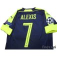 Photo4: Arsenal 2016-2017 3rd Shirt #7 Alexis Sanchez Champions League Patch/Badge w/tags