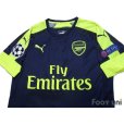 Photo3: Arsenal 2016-2017 3rd Shirt #7 Alexis Sanchez Champions League Patch/Badge w/tags