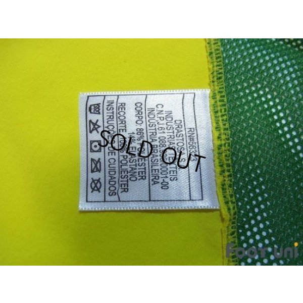 Photo8: Brazil 2003 Home Match Issue Shirt #14 FIFA World Cup Germany 2003 Qualifying Patch/Badge